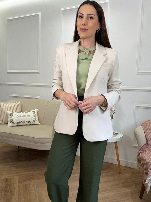 Blazer alfaiataria Cristal