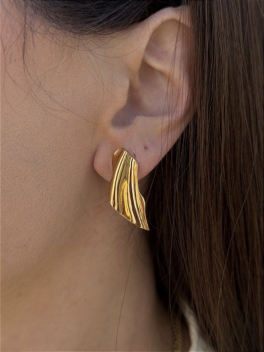 Brinco detalhado liso