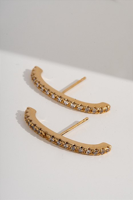 Brinco ear hook micro zir dou