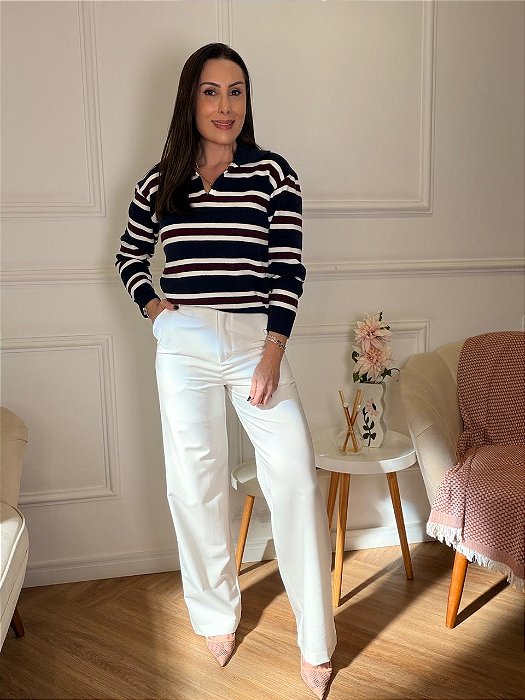 Blusa modal polo Fabiola