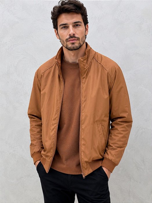 Jaqueta masculina PU