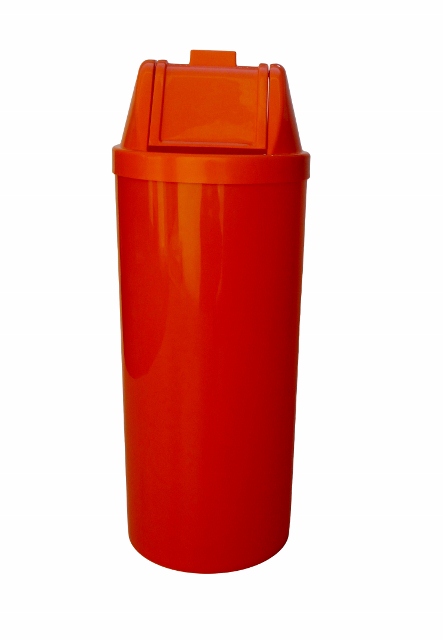 Lixeira Plástica 50L com Tampa Vai-Vem - EB27