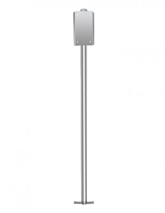 Poste Para Lixeira de Coleta Seletiva p/ Parafusar - B14a