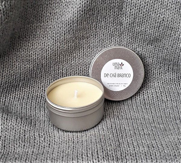 Vela Uma Maya de Chá Branco 90g Trip