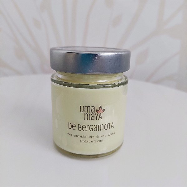 Vela Uma Maya de Bergamota 100g