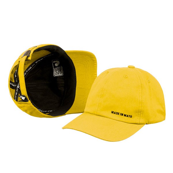 Boné Classic Made in Mato Script Yellow