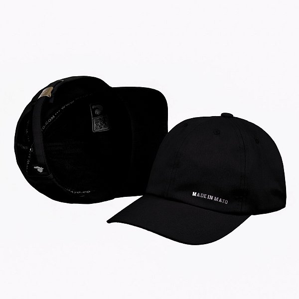 Boné Classic Made in Mato Script Black