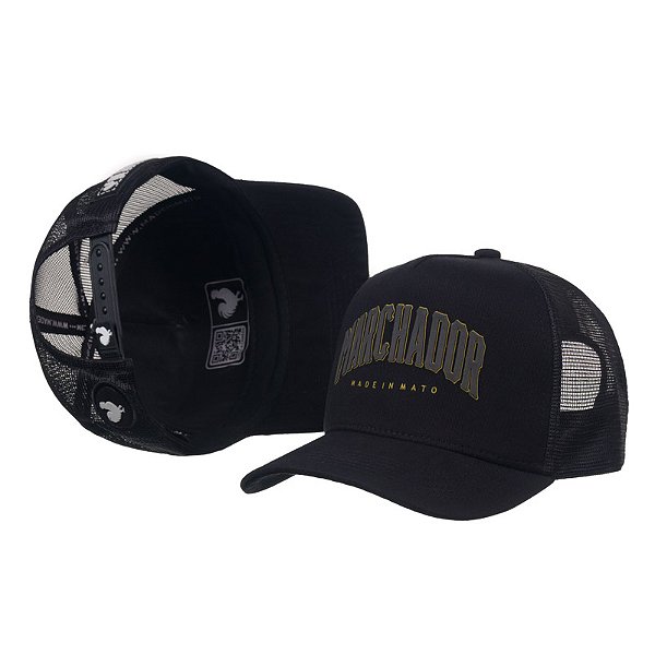 Boné Trucker Made in Mato Machador Black