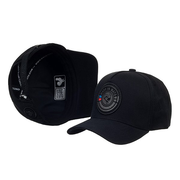 Boné América Made in Mato Black in Black