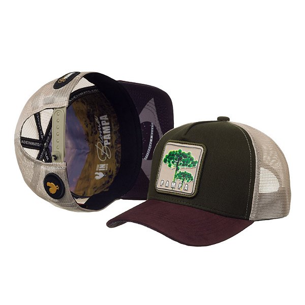 Boné Trucker Made in Mato Bioma Pampa