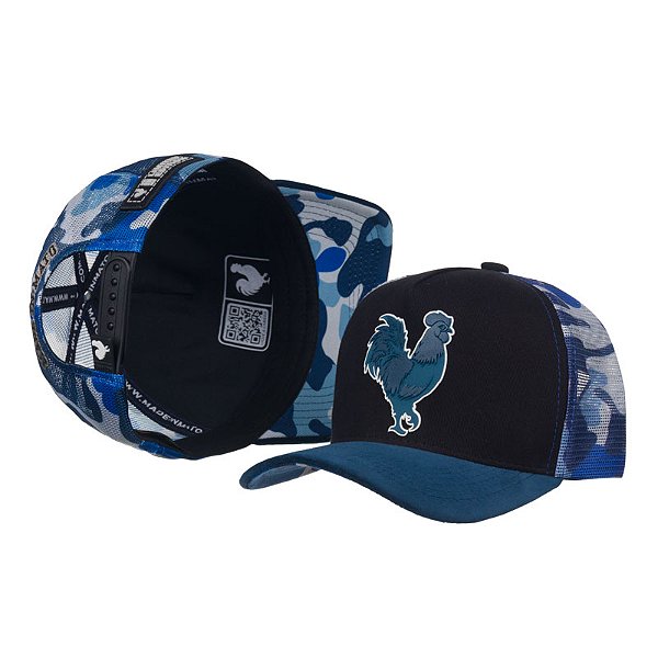 Boné Trucker Made in Mato Navy