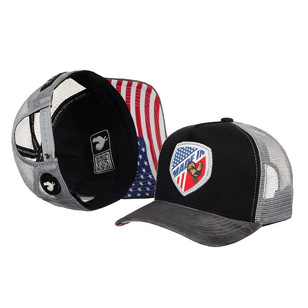 Bone Made in Mato Trucker Made EUA Grey