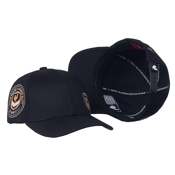 Boné Sport Made in Mato Side Black