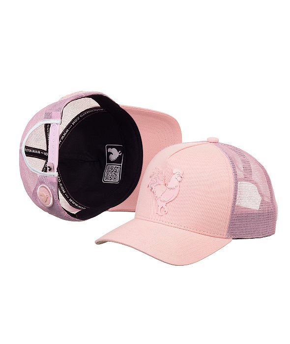 Boné Trucker Made in Mato Old Rose