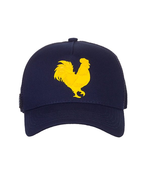 Boné Trucker Made in Mato New Plastisol Marinho
