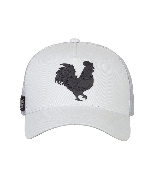 Boné Trucker Made in Mato New Plastisol Branco