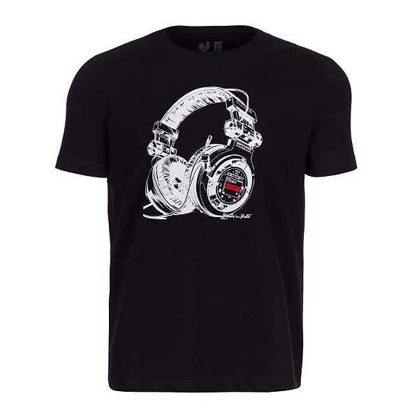 Camiseta Estampada Masculina Piunti Fone