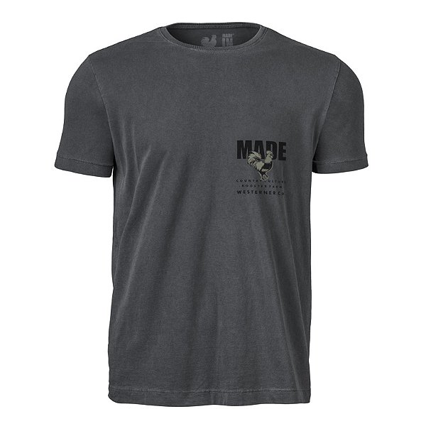 Camiseta Estampada Masculina Made in Mato Stone Preto