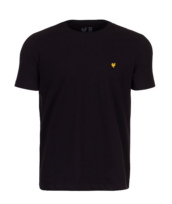 Camiseta Básica Masculina Made in Mato Preta