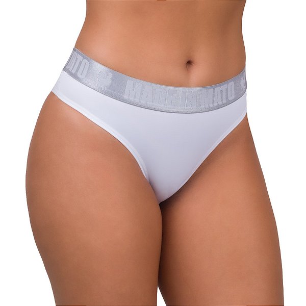 Calcinha Made in Mato Tanga II  Branca