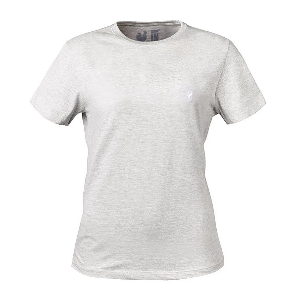 Camiseta Básica Feminina Made in Mato Mescla