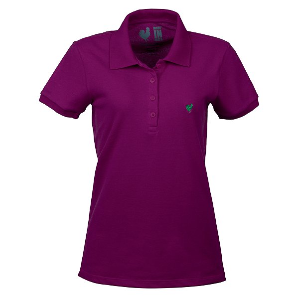 Polo Feminina Made in Mato Roxo