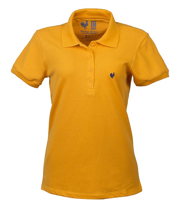 Polo Feminina Made in Mato Amarela