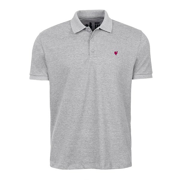 Polo Premium Masculina Made in Mato Mescla