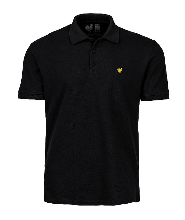 Polo Premium Masculina Made in Mato Preta