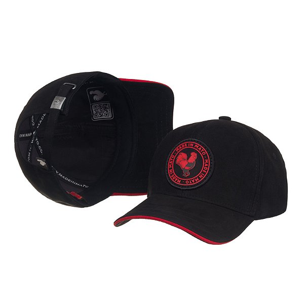 Boné Sport Made in Mato Circle Patch Black