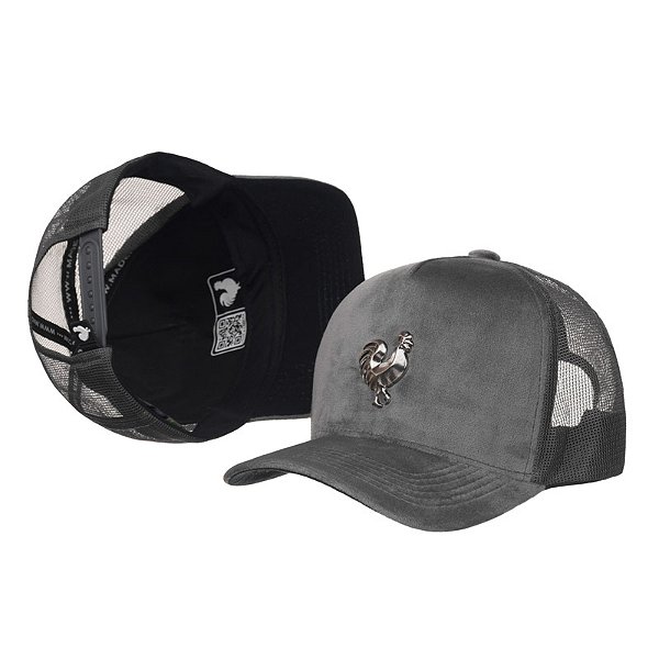 Boné Trucker Made in Mato Graphite Metal