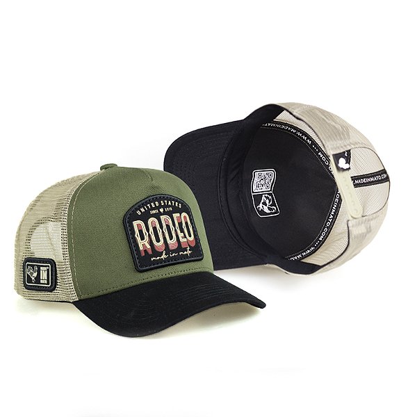Bone Made In Mato Trucker Rodeo Musgo