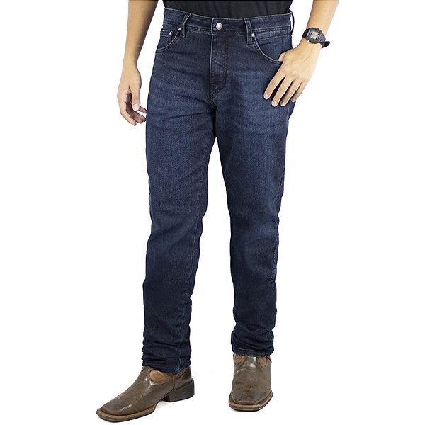 Calça Jeans Masculina Made in Mato Dark Blue