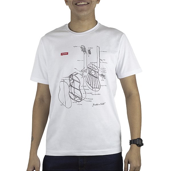 Camiseta Estampada Masculina Made in Mato Branco Piunti