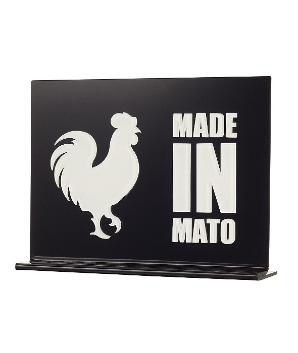 DISPLAY EM ACRILICO PRETO HORIZONTAL