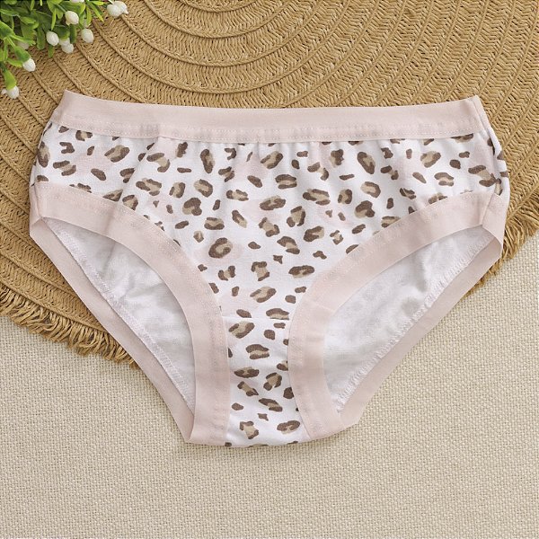 Calcinha De Algodão Infantil Bela Estampada Sortida - 27