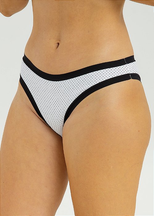 Calcinha de Algodão Tanga Leticia Estampada Sortidas - 03
