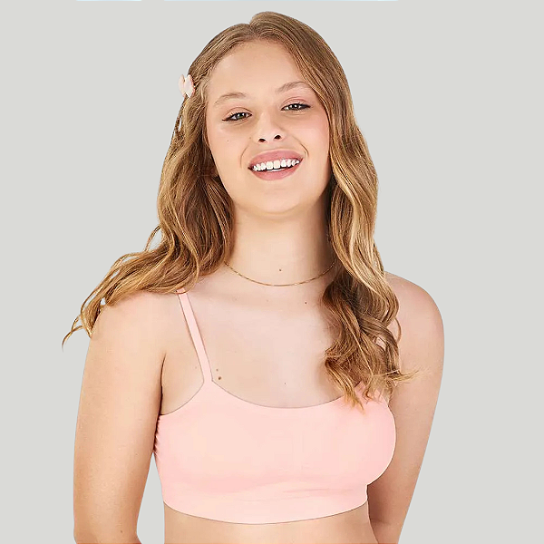 Top Teen com bojo Removível Sem Costura ZR2400-005