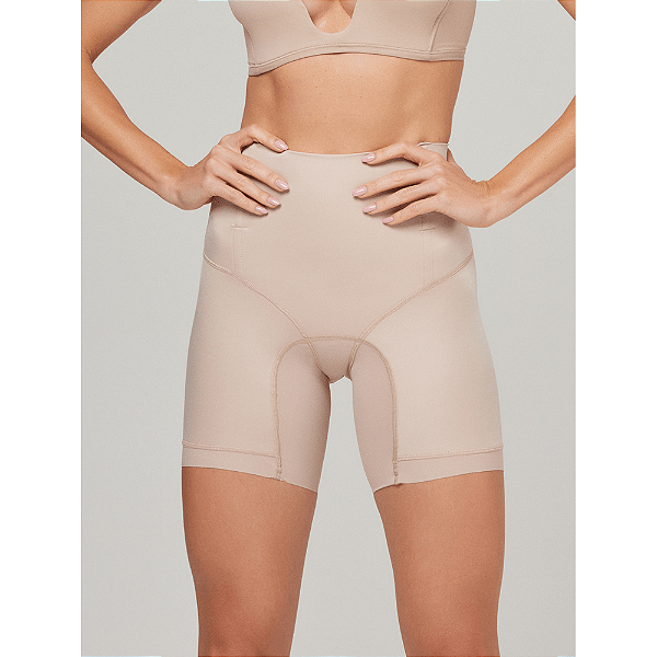 Bermuda Alta com Média Compressão Anatomic Chocolate 402102