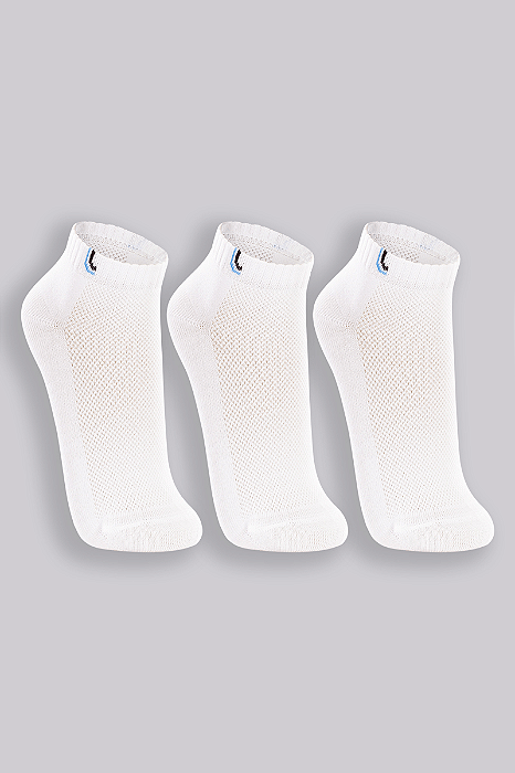 Kit 3 Meias Walk Lupo Adulto Unissex 03225