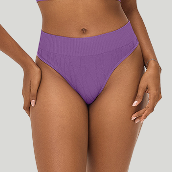 Calcinha Tanga Jacquard sem Costura ZR0201-097-1918