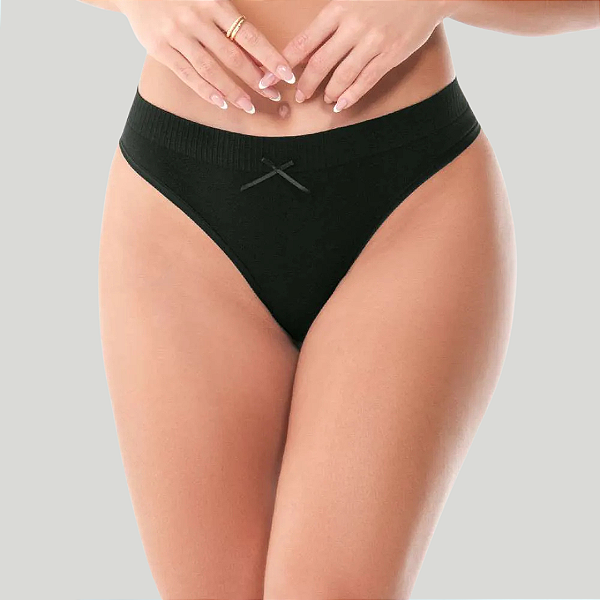 Calcinha Biquíni Anatômica Jacquard S/Costura ZR0203-052-2002