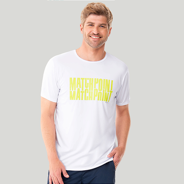Camiseta Fitness Poliéster Masculina Match ZR0504-018-1990