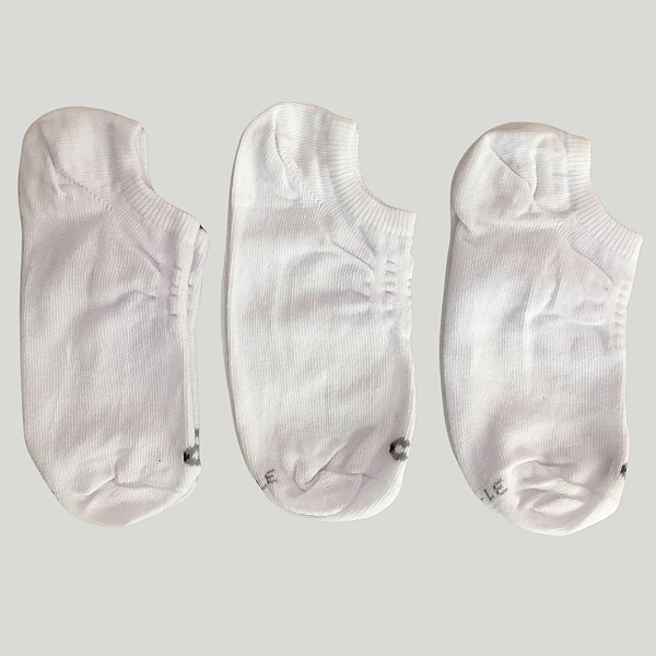 Meia Infantil Invisível Kit 3 Pares 2731
