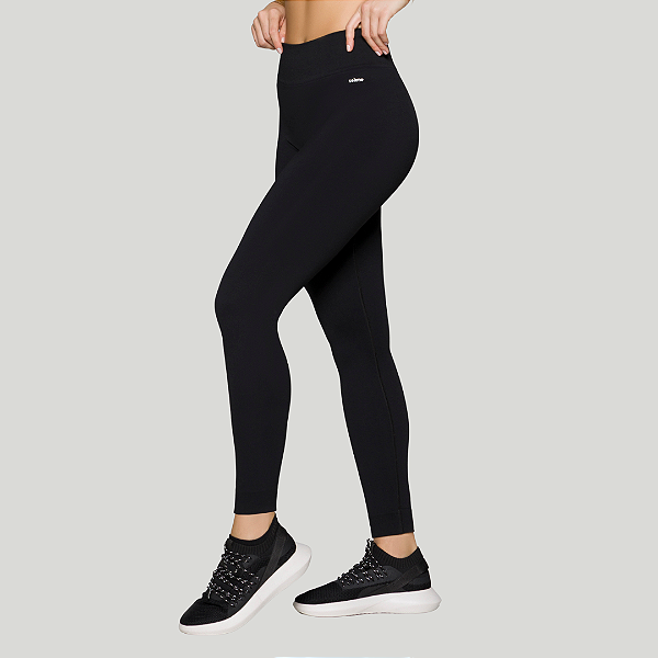 Legging Sem Costura Lisa ou Mescla  20985