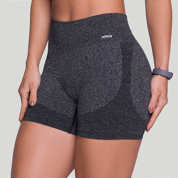 Shorts  sem Costura Mescla 20924