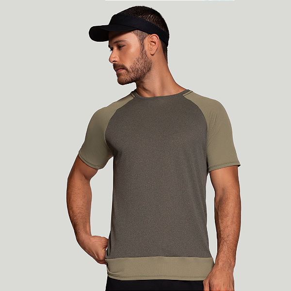 Camiseta Masc Verde 25046