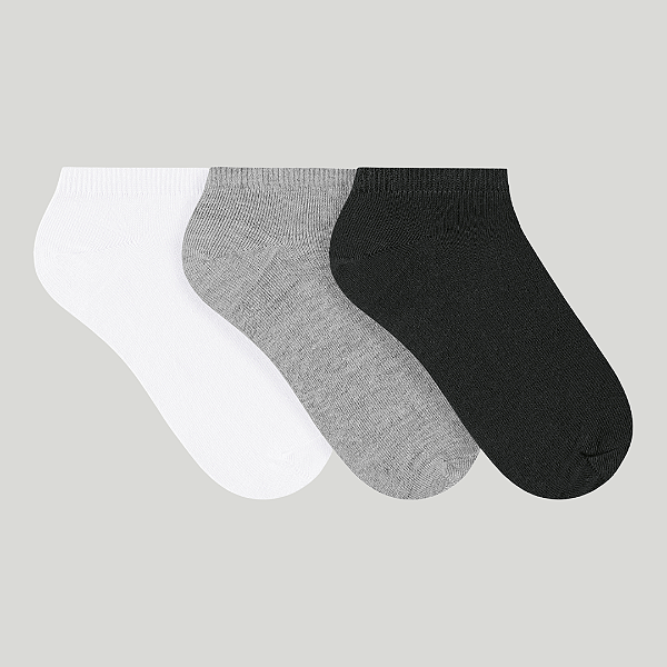 Kit Meia Esportiva Sapatilha 4001