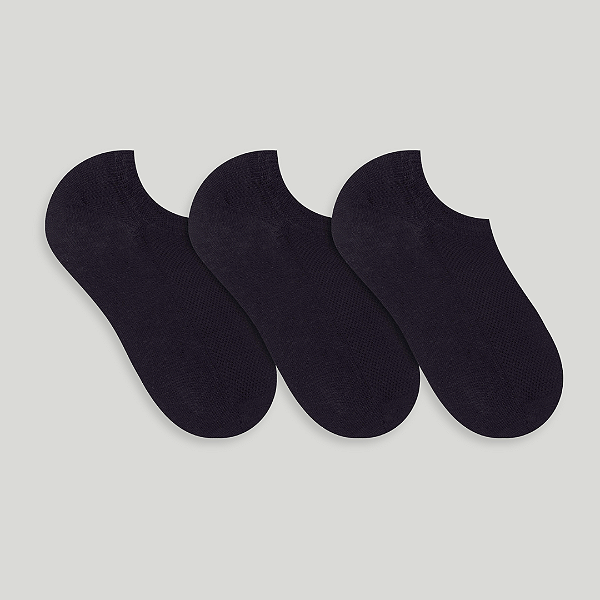 Kit 3 Pares de Meias Sapatilha Esportivas Selene  4825