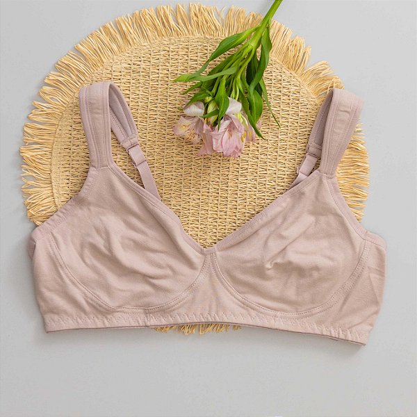 Sutia Ana de Algodão S/ Bojo Alça Espuma 3012